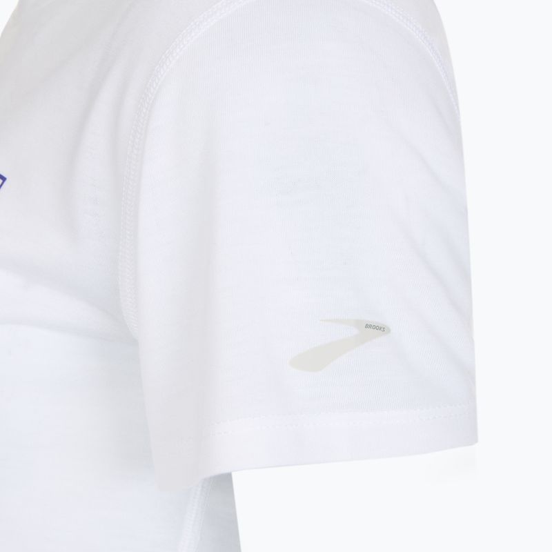 Tricou de alergare pentru femei Brooks International Women'S Day white/purple/orange 3