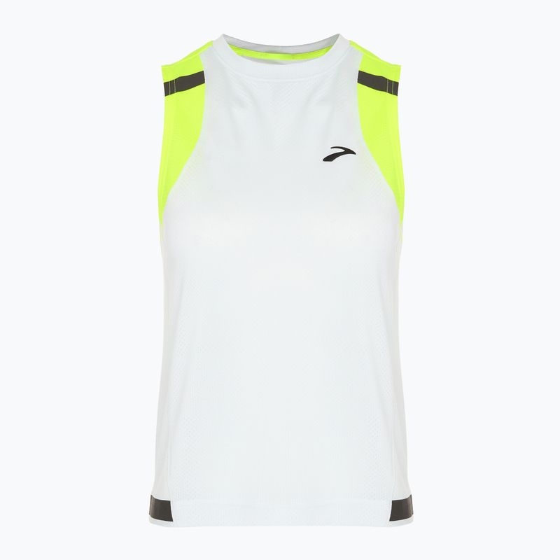 Tricou de alergare pentru femei Brooks Carbonite Tank icy grey/nightlife jacquard
