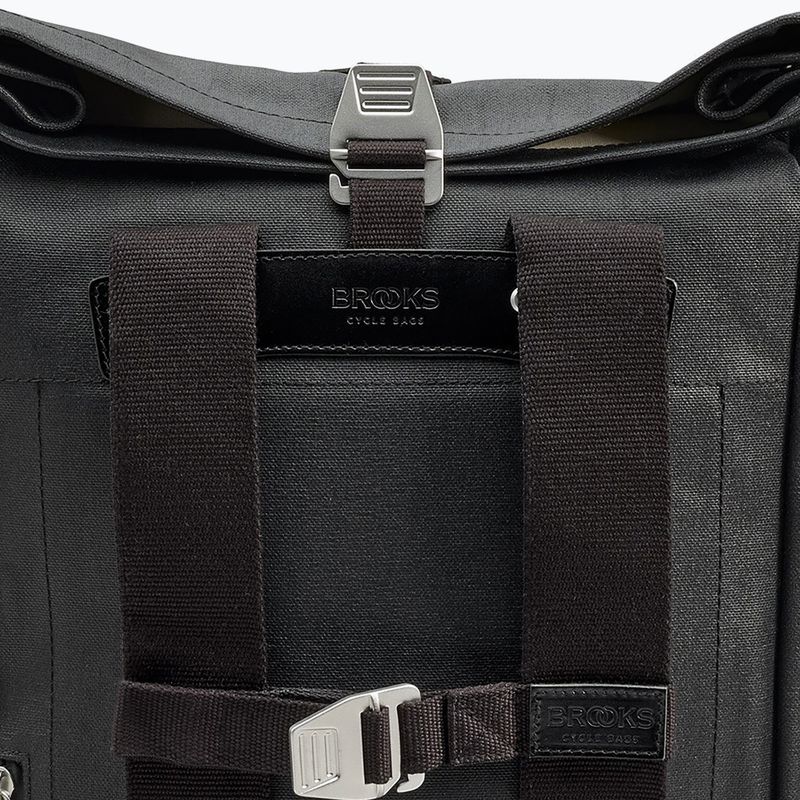 Rucsac de oraș Brooks England Pickwick Cotton Canvas 26 l total black 10