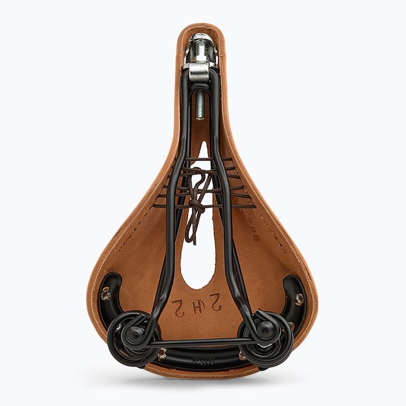 Șa de bicicletă Brooks England Flyer Carved honey 2