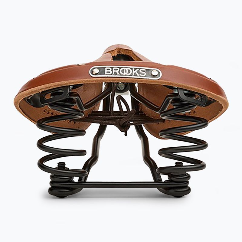 Șa de bicicletă Brooks England Flyer Carved honey 5