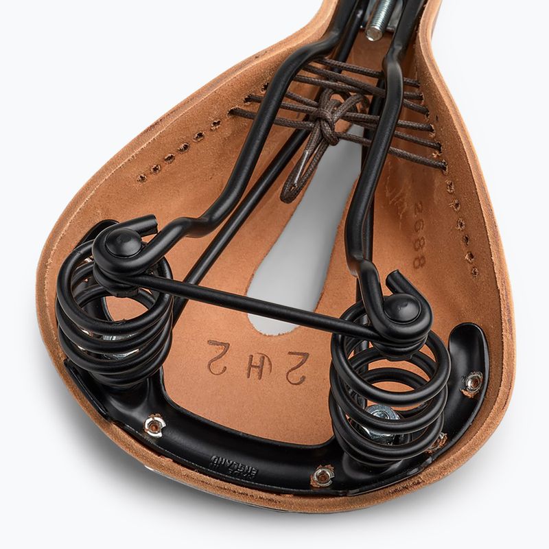 Șa de bicicletă Brooks England Flyer Carved honey 7