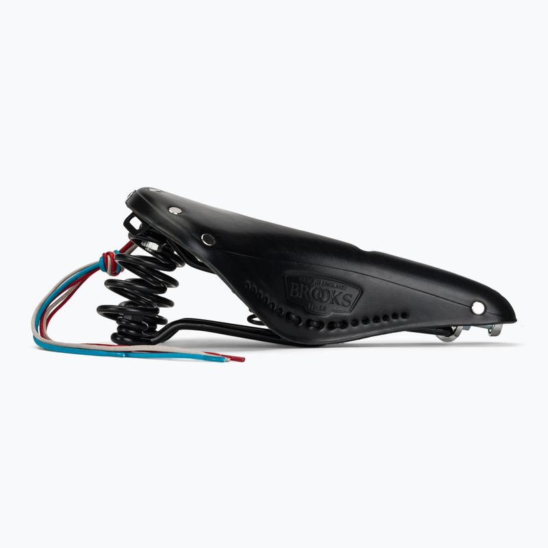 Șa de bicicletă Brooks England Flyer Carved black 2