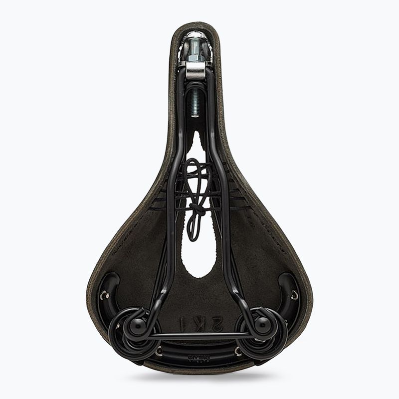 Șa de bicicletă Brooks England Flyer Carved black 2