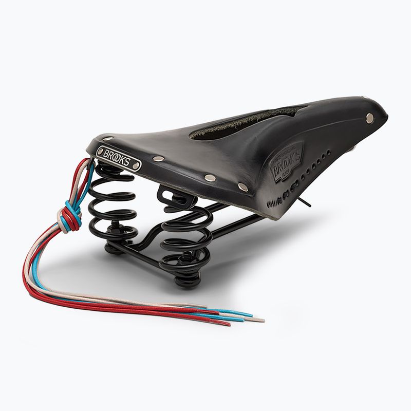 Șa de bicicletă Brooks England Flyer Carved black 3