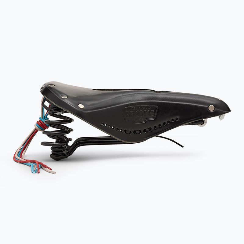 Șa de bicicletă Brooks England Flyer Carved black 4