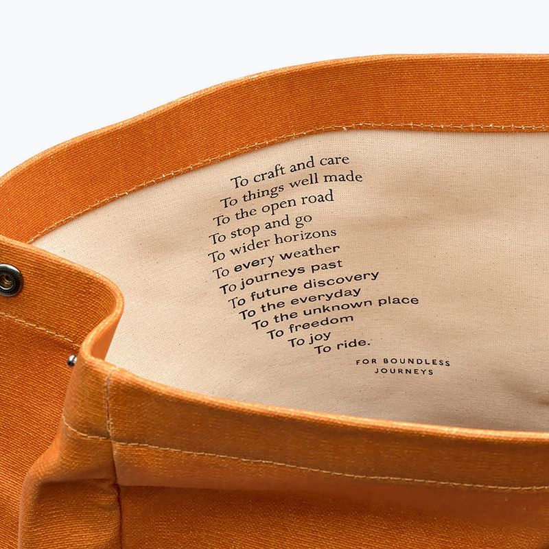 Rucsac de oraș Brooks England Pickwick Cotton Canvas 26 l goose beak/marron 6