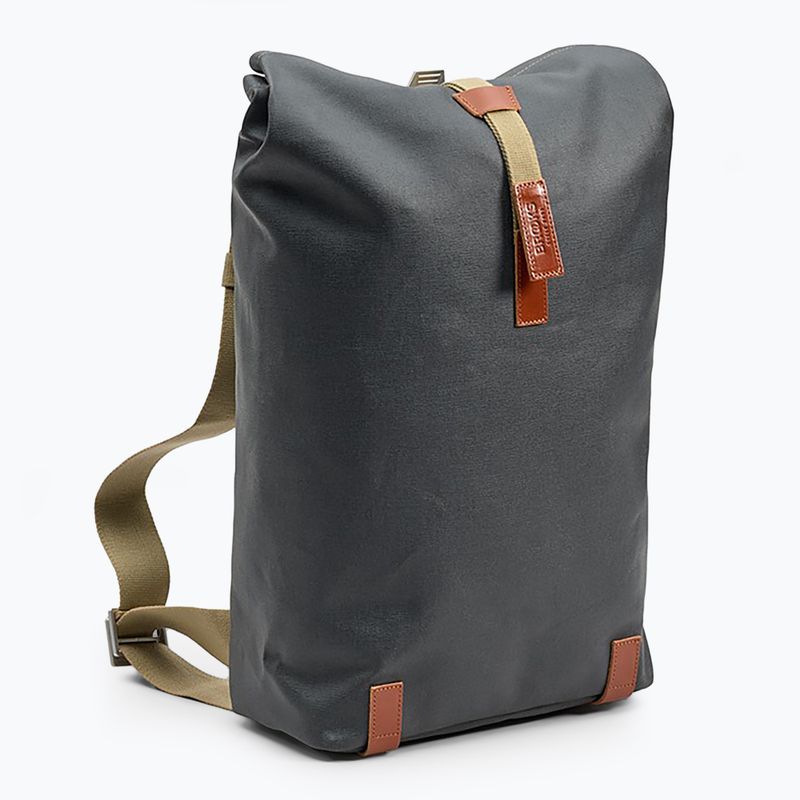 Rucsac de oraș Brooks England Pickwick Cotton Canvas 26 l grey/honey 2