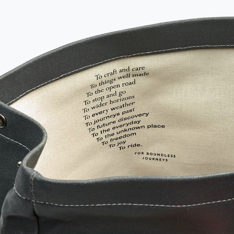 Rucsac de oraș Brooks England Pickwick Cotton Canvas 26 l grey/honey 6