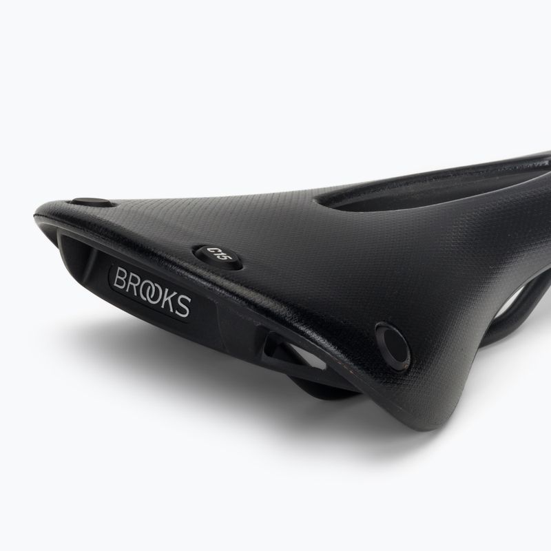 Șa de bicicletă Brooks England C15 Carved black 5
