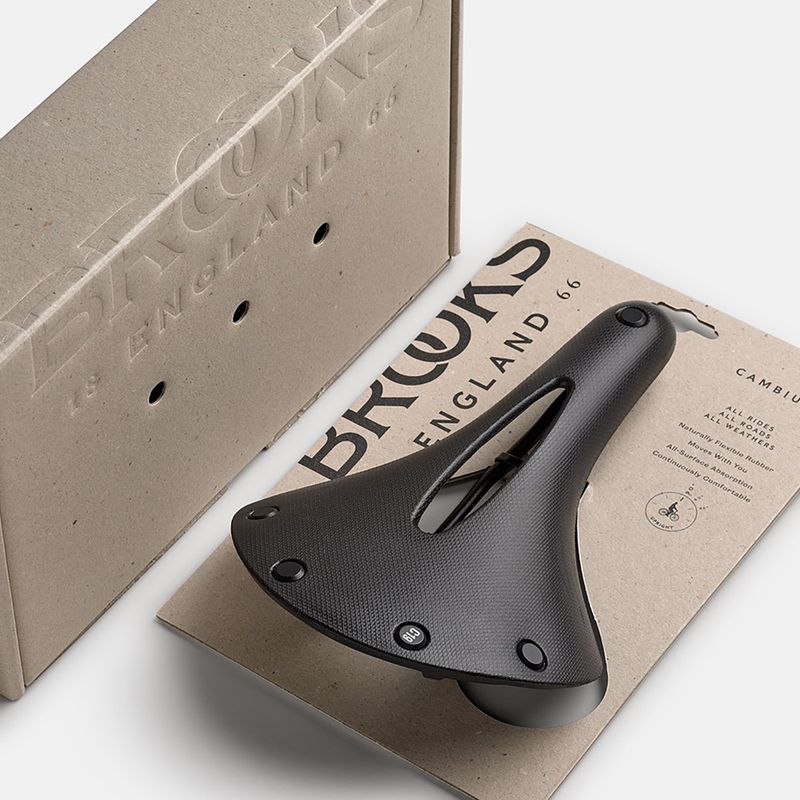 Șa de bicicletă Brooks England C19 Carved black 8