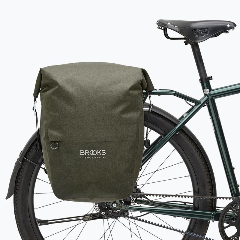 Geantă de bicicletă Brooks England Scape Pannier Large 18-22 l mud green 6
