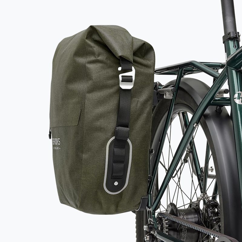 Geantă de bicicletă Brooks England Scape Pannier Large 18-22 l mud green 7