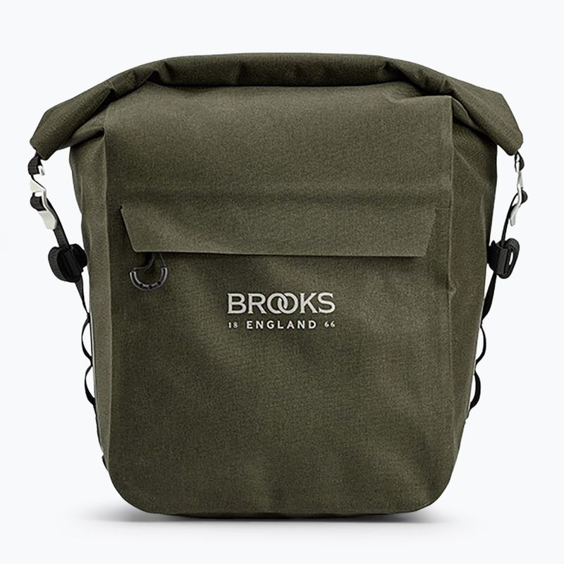 Geantă de bicicletă Brooks England Scape Pannier Small 10-13 l mud green 2