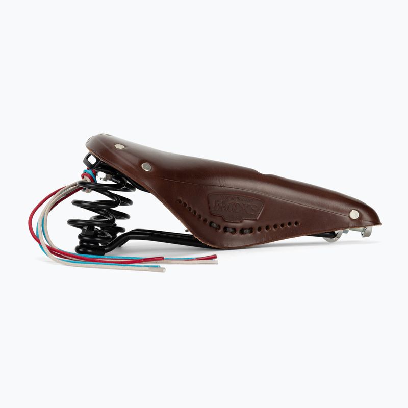 Șa de bicicletă Brooks England Flyer Carved brown 2