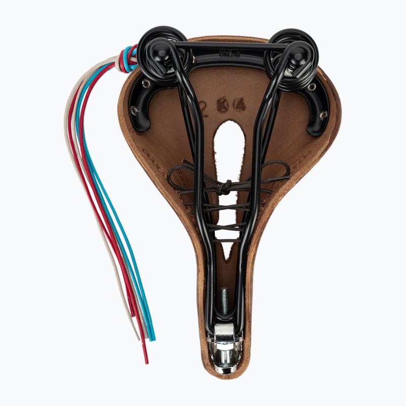 Șa de bicicletă Brooks England Flyer Carved brown 4