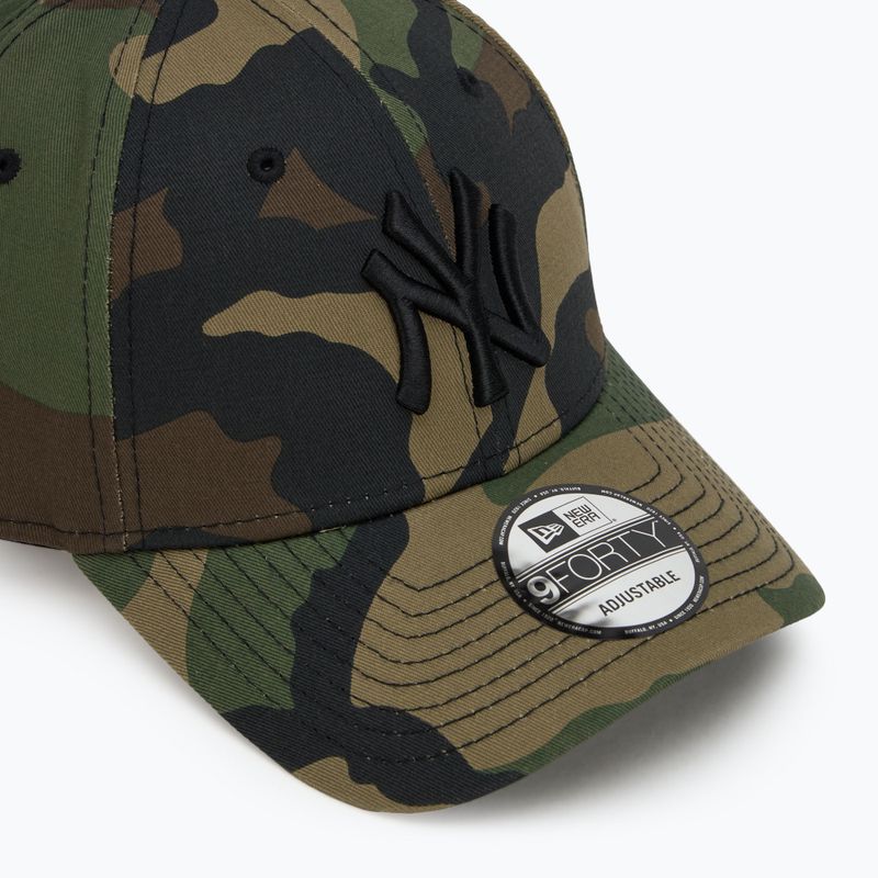 New Era League Essential 9Forty New York Yankees șapcă de baseball cu mizerie deschisă 3