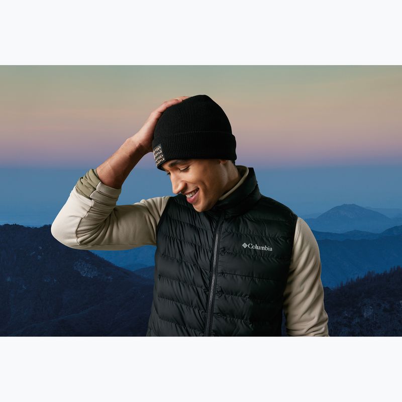 Columbia Powder Lite pentru bărbați de drumeție fără mâneci negru 1748031 11