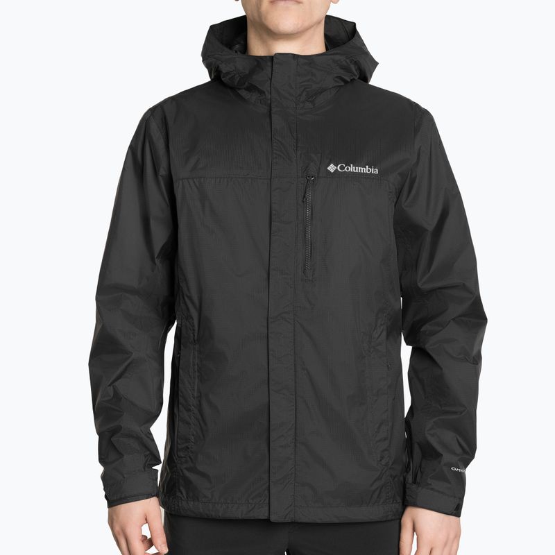 Columbia Pouring Adventure 010 jachetă de ploaie pentru bărbați negru 1760061