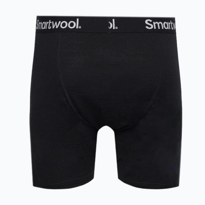 Bărbați Smartwool Merino Boxer Brief Boxeri termici Boxer negru 14011 2