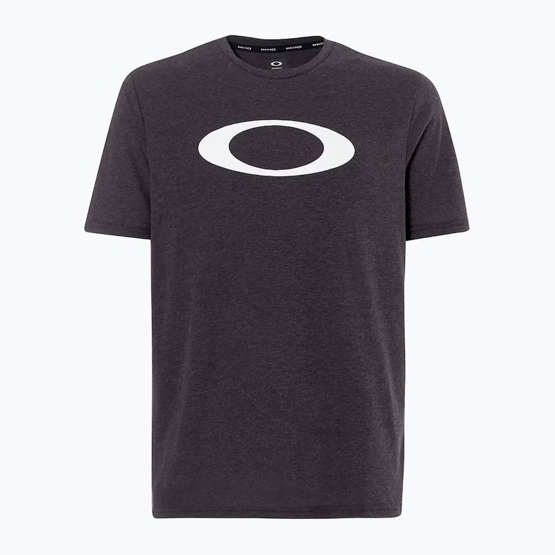 Tricou pentru bărbați Oakley O-Bold Ellipse blackout lt htr 5