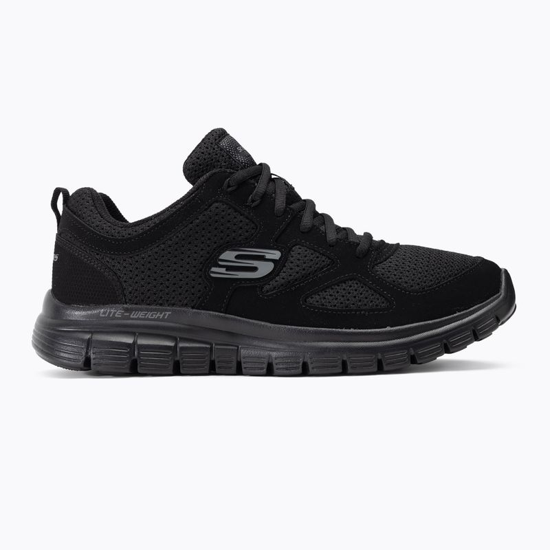 Încălțăminte pentru bărbați SKECHERS Burns Agoura black 2