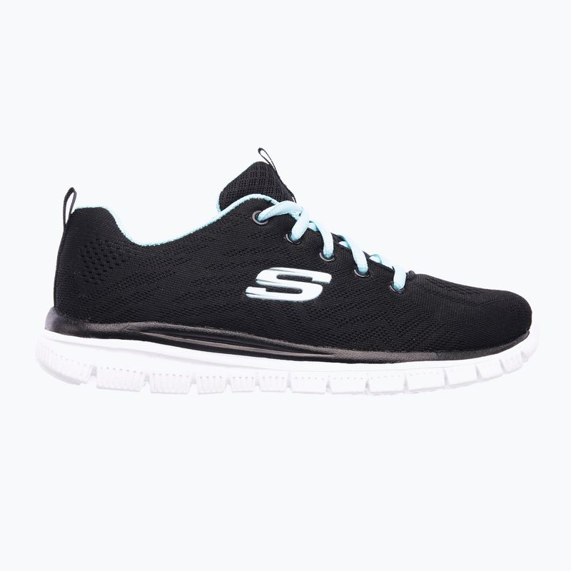 SKECHERS Graceful Get Connected pantofi de antrenament pentru femei negru/turquoise