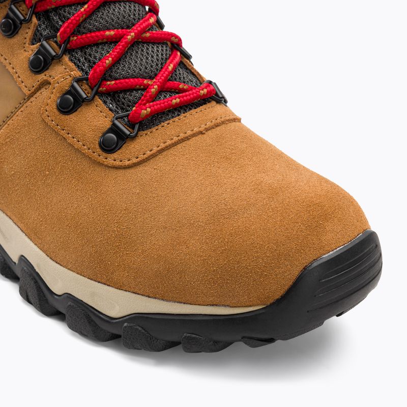 Columbia Newton Ridge Plus II Suede WP elan/roșu de munte pentru bărbați cizme de trekking 7