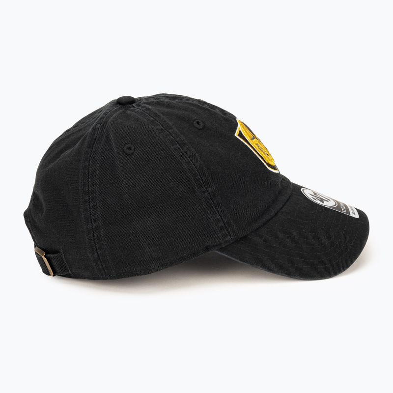 47 Brand NHL Vegas Golden Knights Vegas Golden Knights baseball șapcă CLEAN UP negru 2