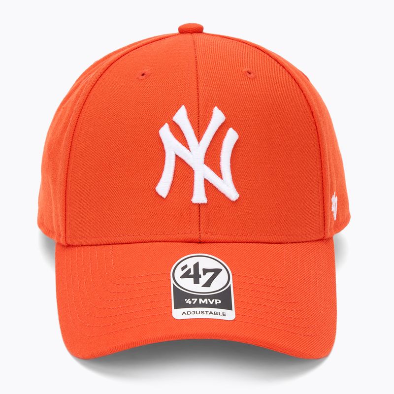 Șapcă 47 Brand MLB New York Yankees MVP vibrant orange 2