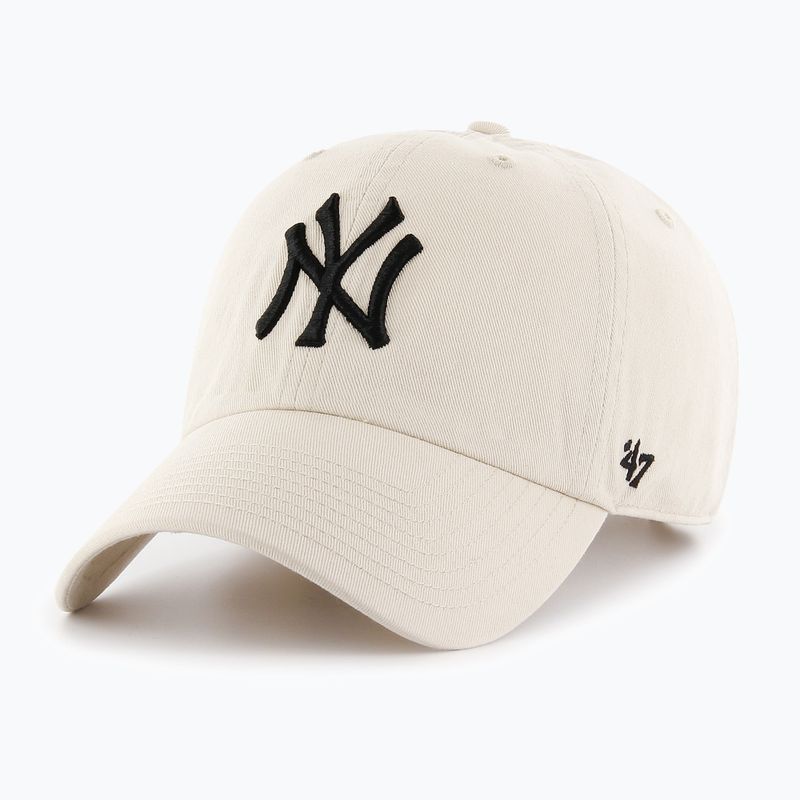 Șapcă 47 Brand MLB New York Yankees CLEAN UP natural