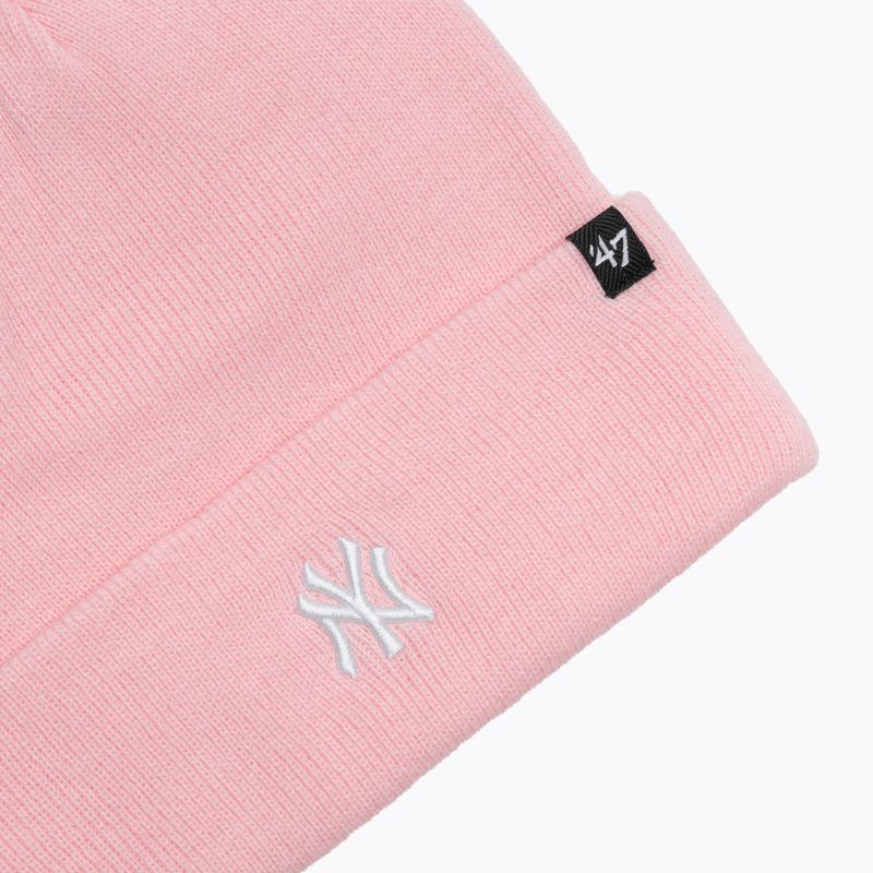 Căciulă de iarnă 47 Brand MLB New York Yankees Centerfield pink 3