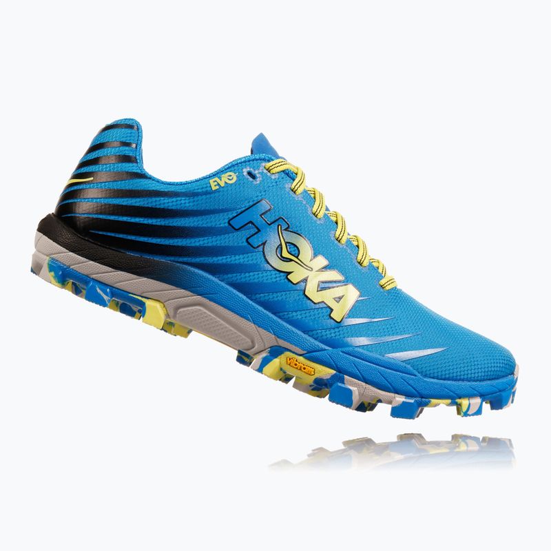 Pantofi de alergare pentru bărbați HOKA Evo Jawz cyan/citrus 8