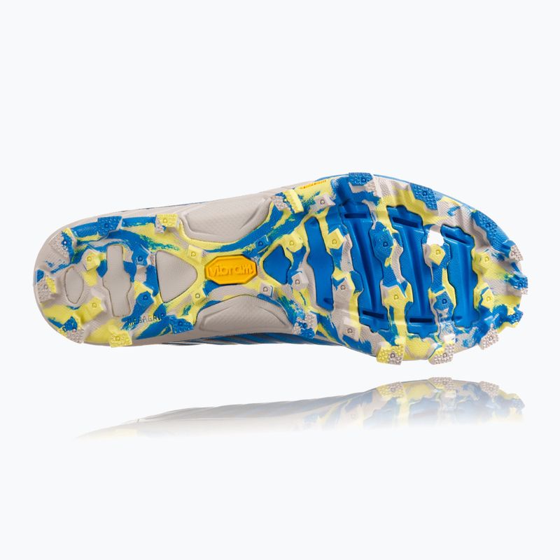 Pantofi de alergare pentru femei HOKA Evo Jawz cyan/citrus 11