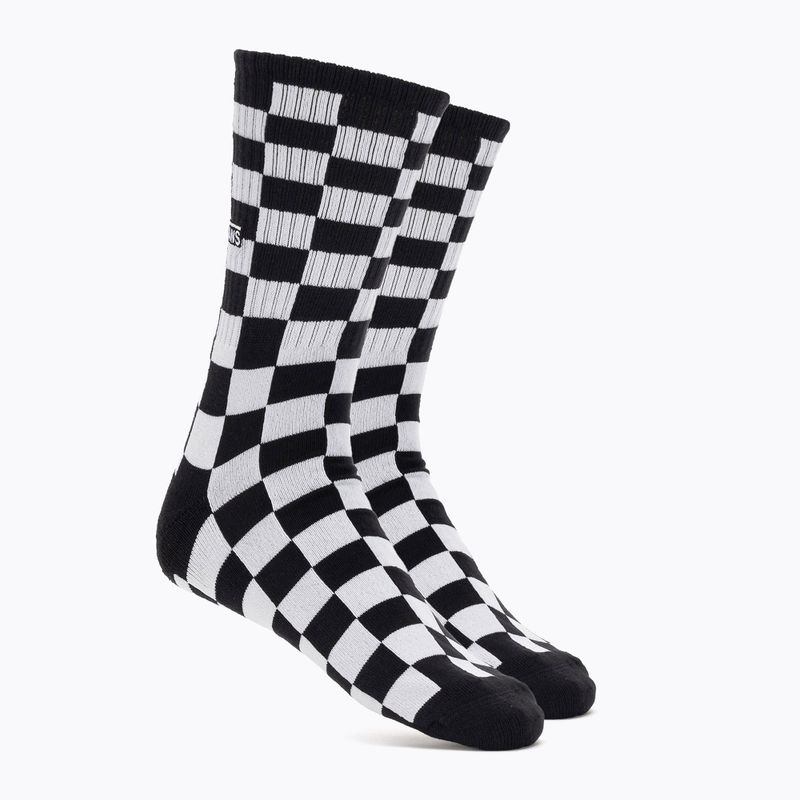 Șosete pentru bărbați Vans Checkeboard Crew II black/white checkerboard