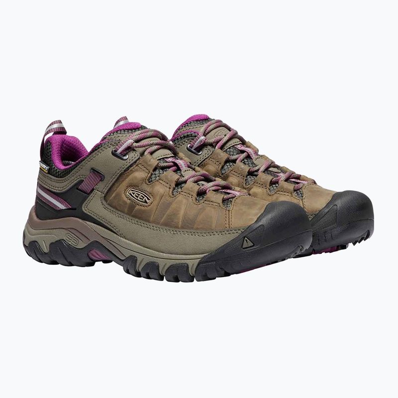 Încălțăminte de trekking pentru femei KEEN Targhee III Wp weiss/boysenberry 10