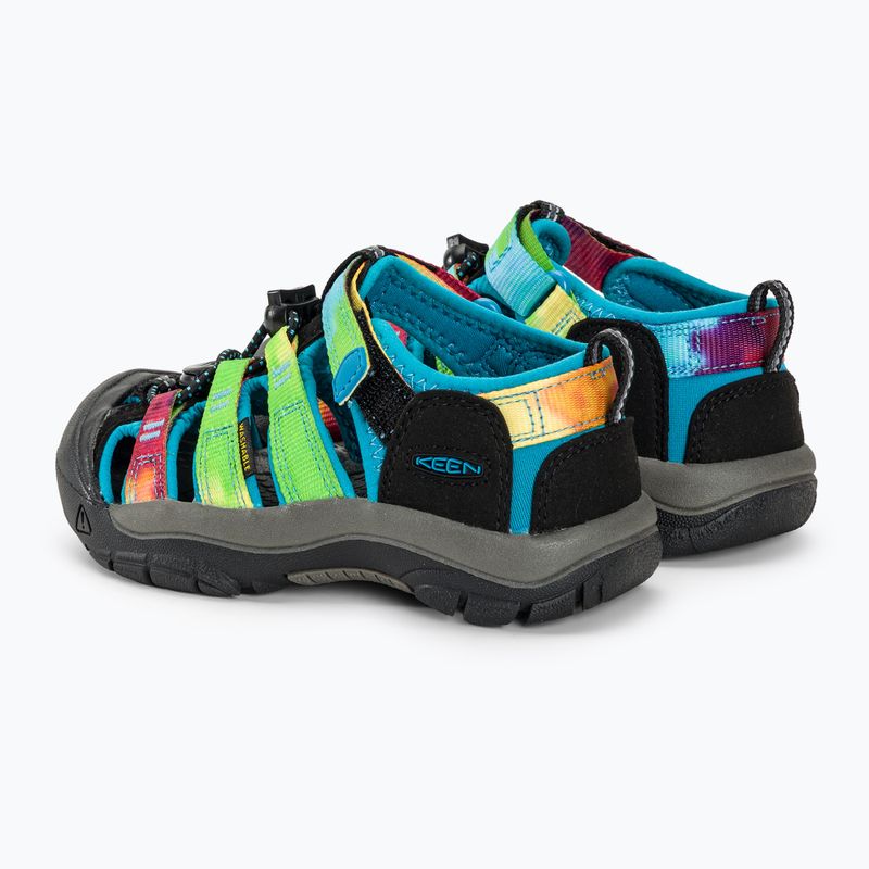Sandale pentru copii KEEN Newport H2 rainbow tie dye 3
