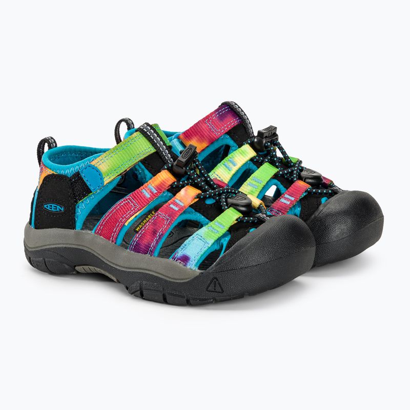 Sandale pentru copii KEEN Newport H2 rainbow tie dye 4