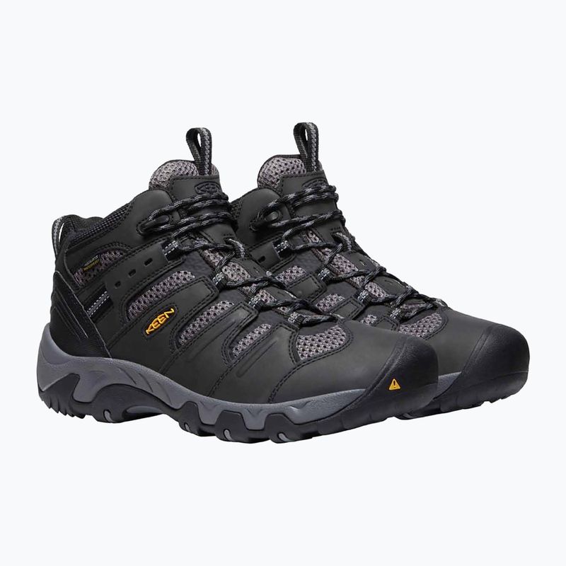 Cizme de trekking pentru bărbați KEEN Koven Mid Wp negru-gri 1020210 11