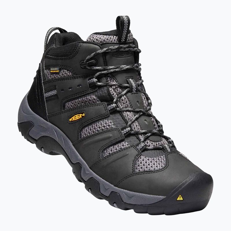 Cizme de trekking pentru bărbați KEEN Koven Mid Wp negru-gri 1020210 12