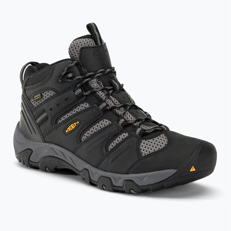 Cizme de trekking pentru bărbați KEEN Koven Mid Wp negru-gri 1020210