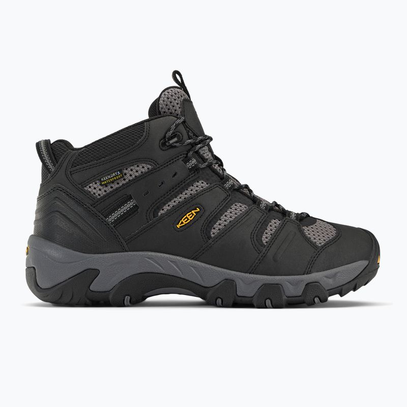 Cizme de trekking pentru bărbați KEEN Koven Mid Wp negru-gri 1020210 2