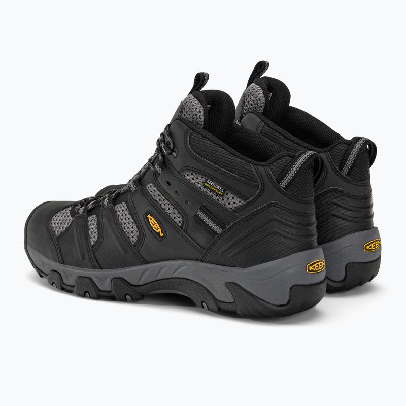 Cizme de trekking pentru bărbați KEEN Koven Mid Wp negru-gri 1020210 3