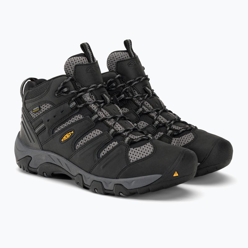 Cizme de trekking pentru bărbați KEEN Koven Mid Wp negru-gri 1020210 4