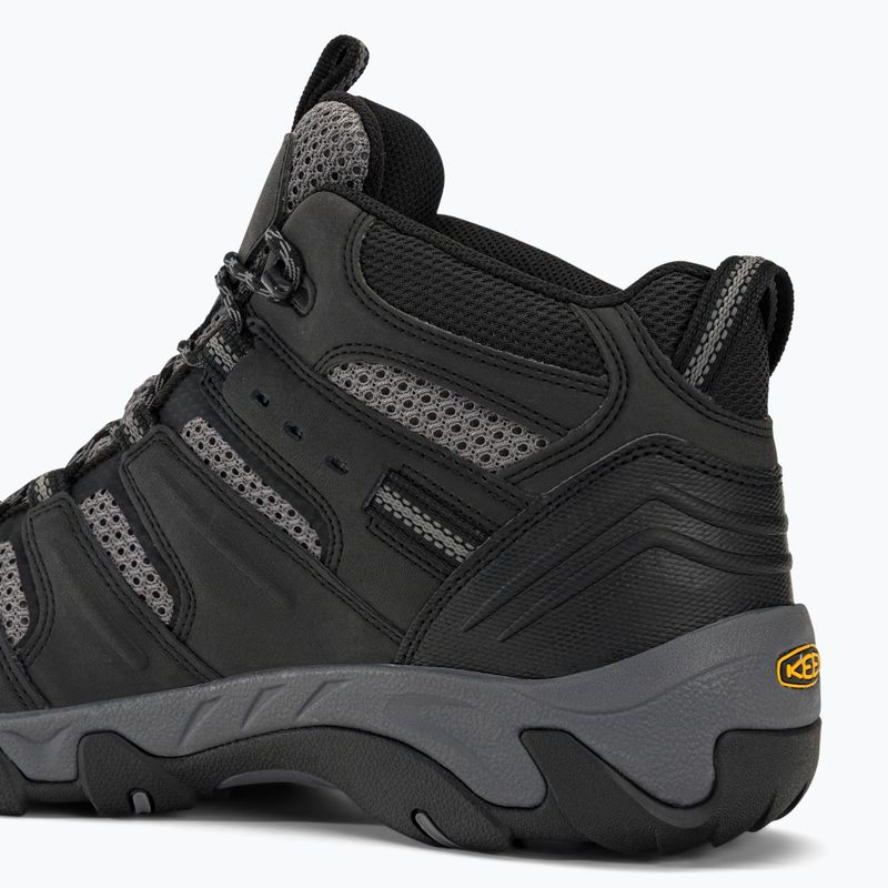 Cizme de trekking pentru bărbați KEEN Koven Mid Wp negru-gri 1020210 10