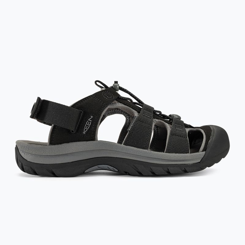 Sandale de trekking pentru bărbați KEEN Rapids H2 black/steel grey 2
