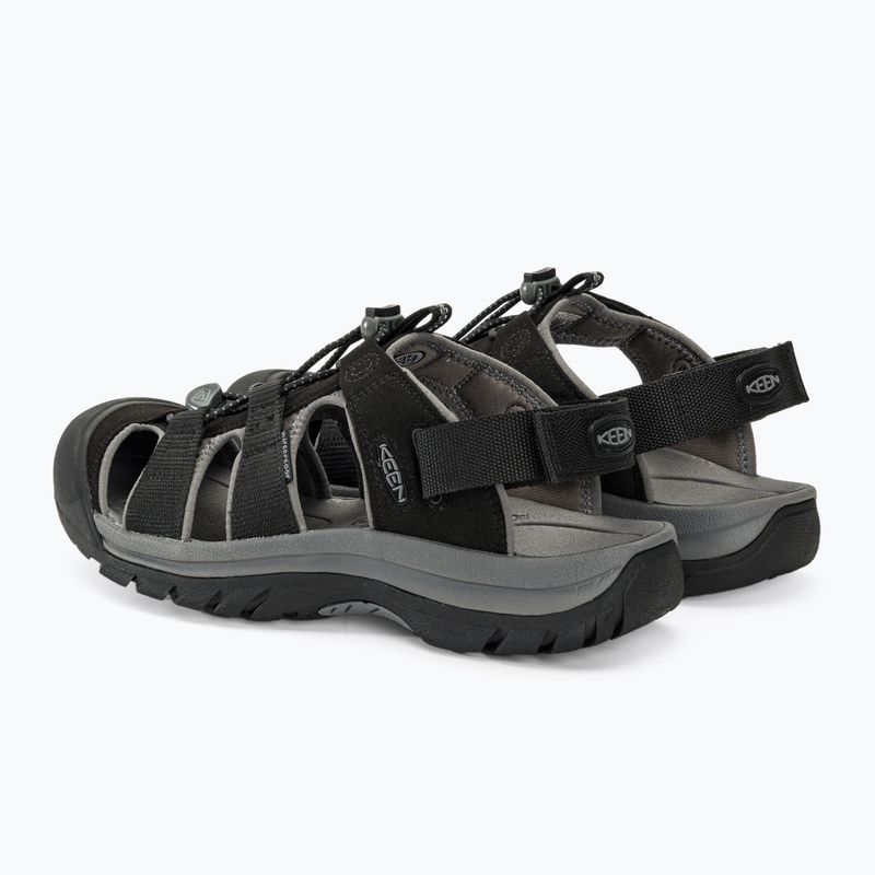 Sandale de trekking pentru bărbați KEEN Rapids H2 black/steel grey 3