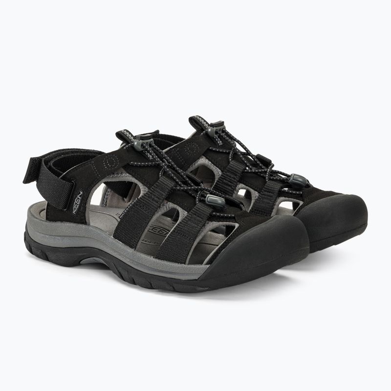 Sandale de trekking pentru bărbați KEEN Rapids H2 black/steel grey 4