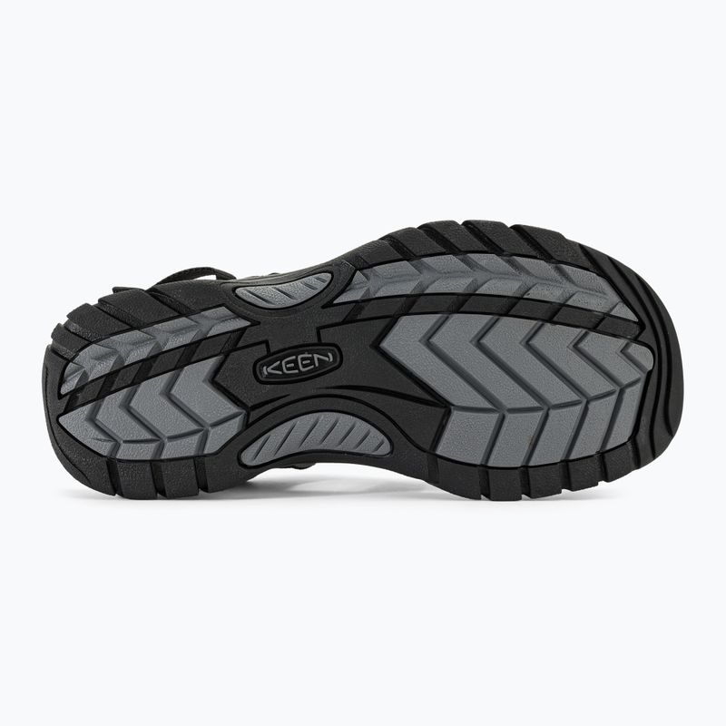 Sandale de trekking pentru bărbați KEEN Rapids H2 black/steel grey 5