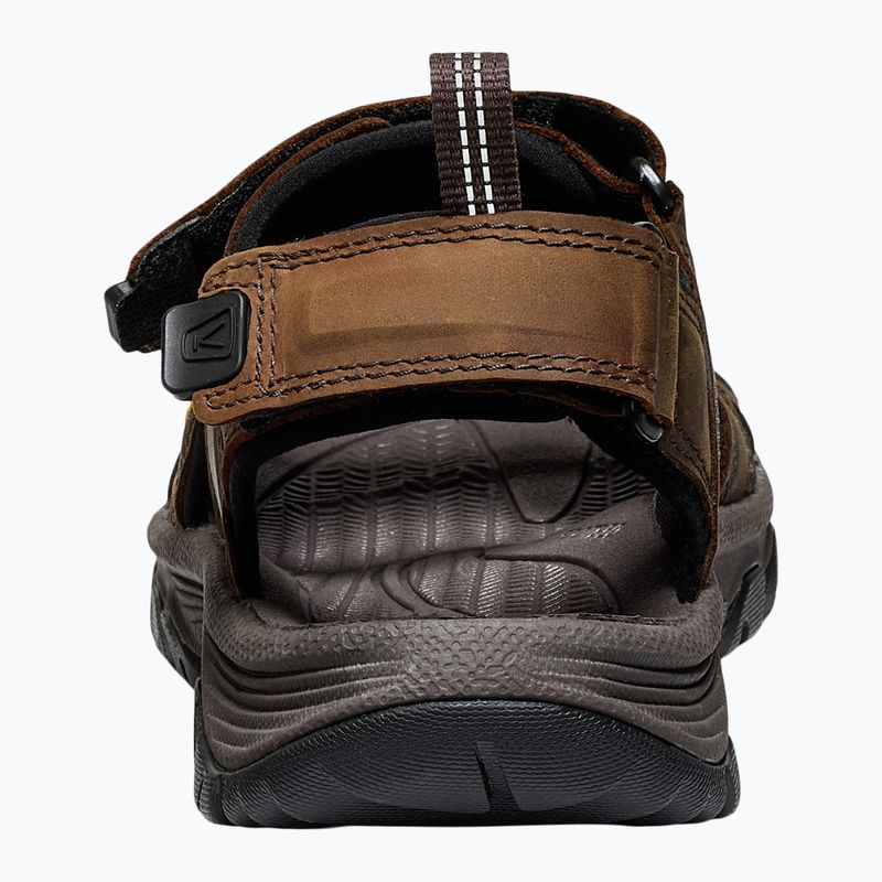 Sandale pentru bărbați  KEEN Targhee III Open Toe bison/mulch 4